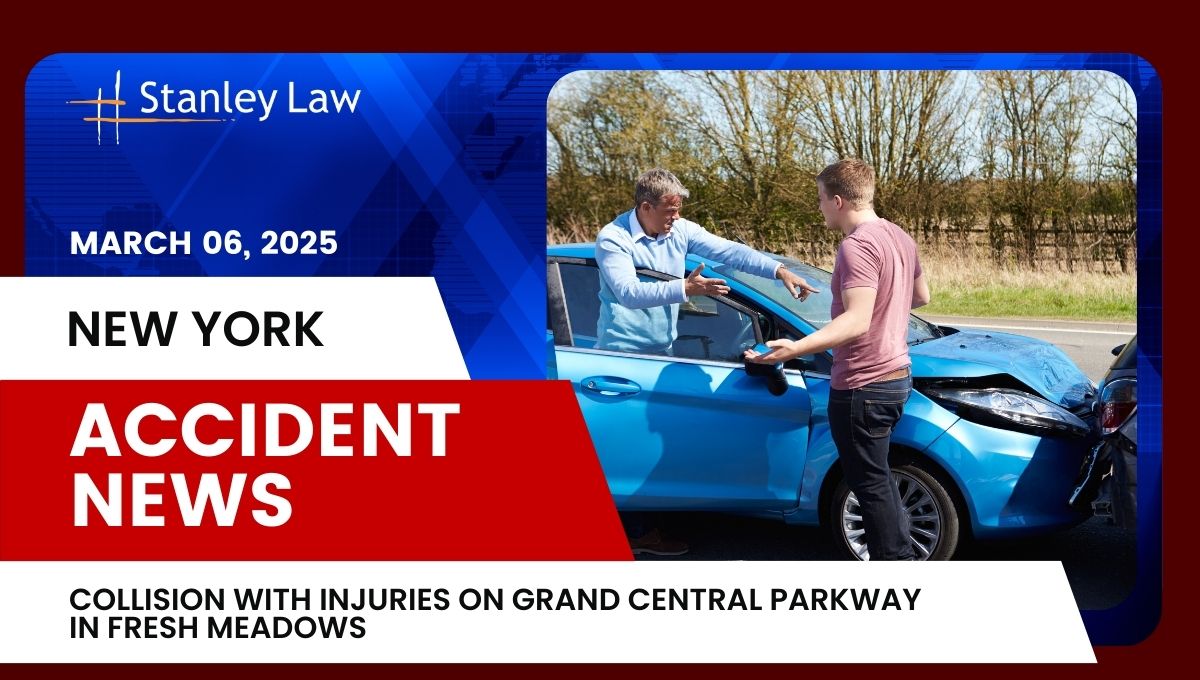 Collision with Injuries on Grand Central Parkway in Fresh Meadows, NY