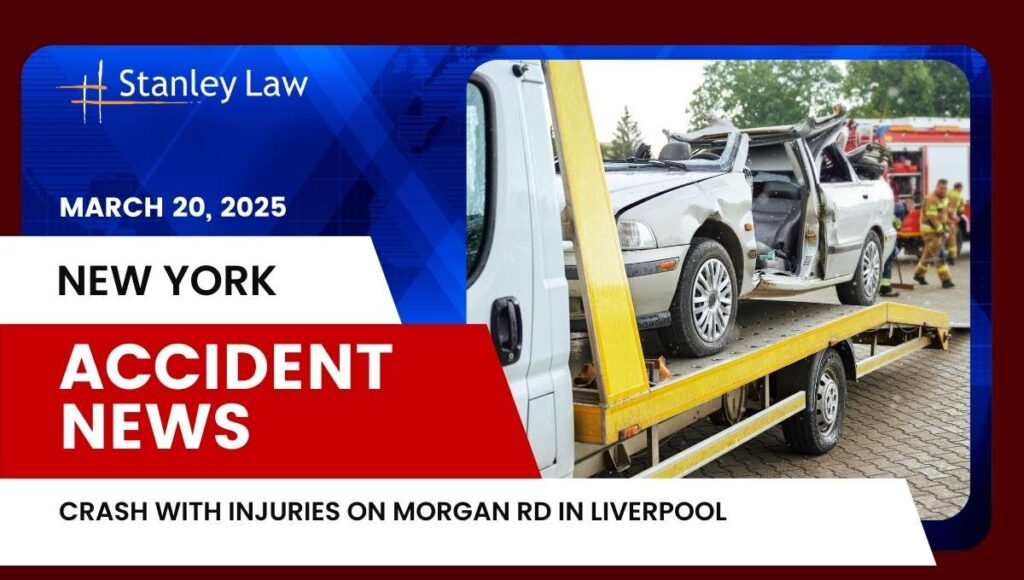 Crash with Injuries on Morgan Rd in Liverpool
