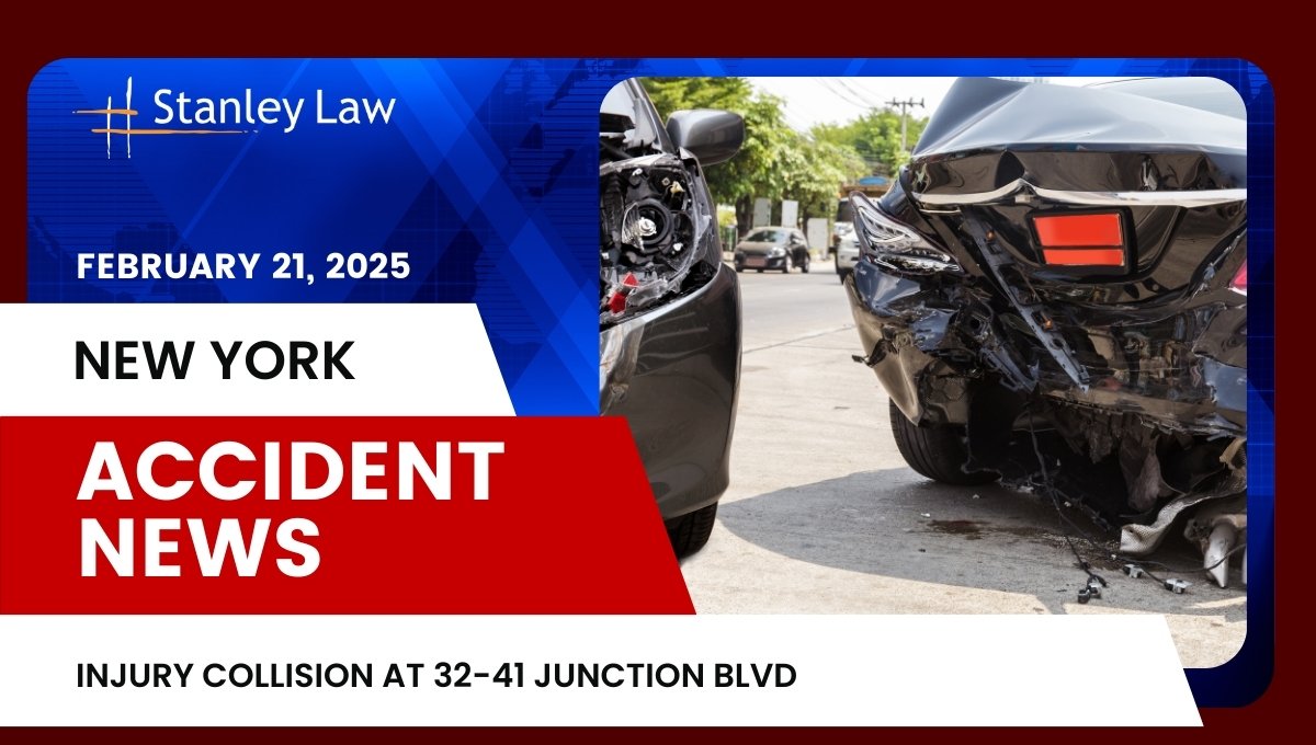 Injury Collision at 32-41 Junction Blvd, NY