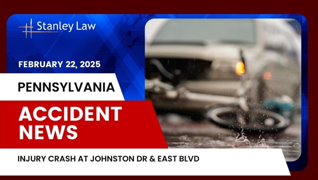 Injury Crash at Johnston Dr and East Blvd