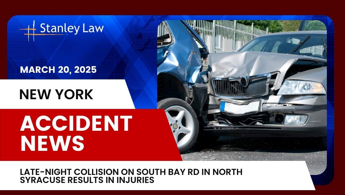 Late-Night Collision on South Bay Rd in North Syracuse Results in Injuries, NY