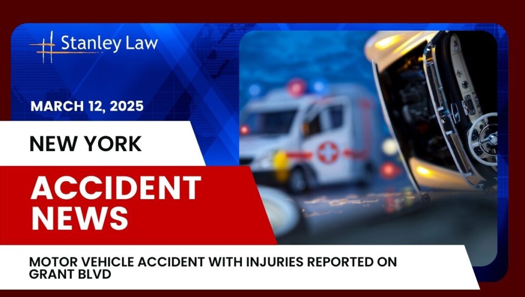 Motor Vehicle Accident with Injuries Reported on Grant Blvd, NY