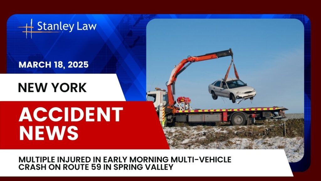 Multiple Injured in Early Morning Multi-Vehicle Crash on Route 59 in Spring Valley, NY