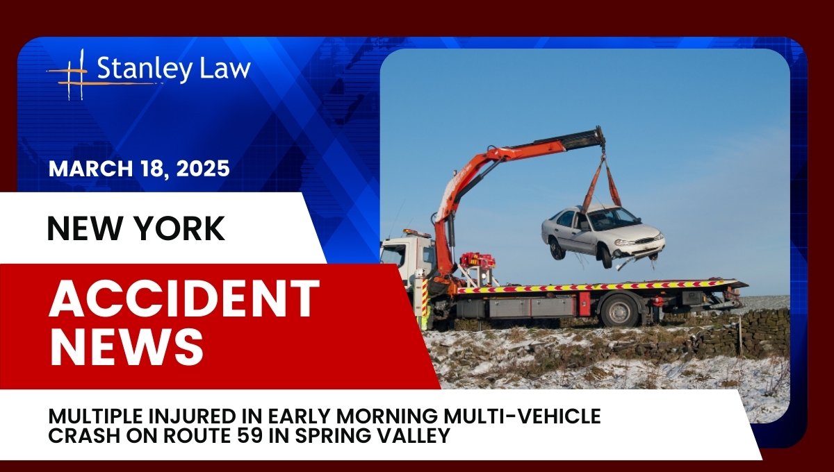 Multiple Injured in Early Morning Multi-Vehicle Crash on Route 59 in Spring Valley, NY