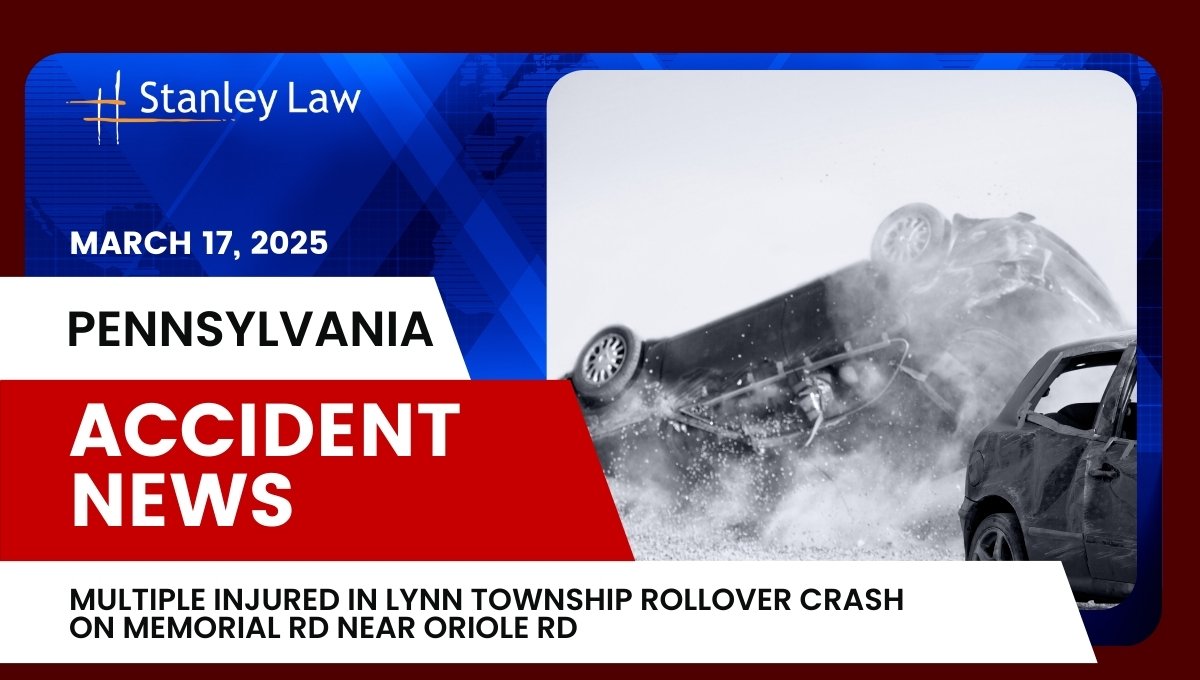 Multiple Injured in Lynn Township Rollover Crash on Memorial Rd Near Oriole Rd