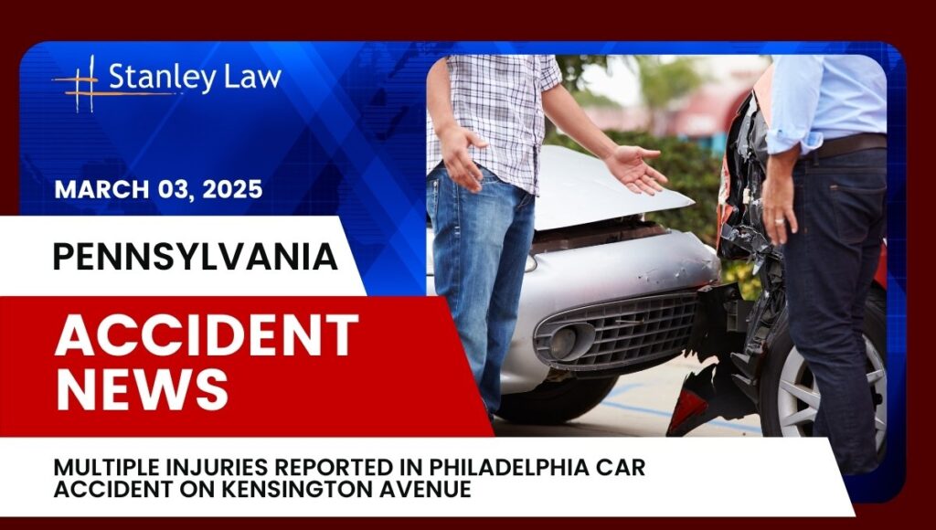 Multiple Injuries Reported in Philadelphia Car Accident on Kensington Avenue, PA