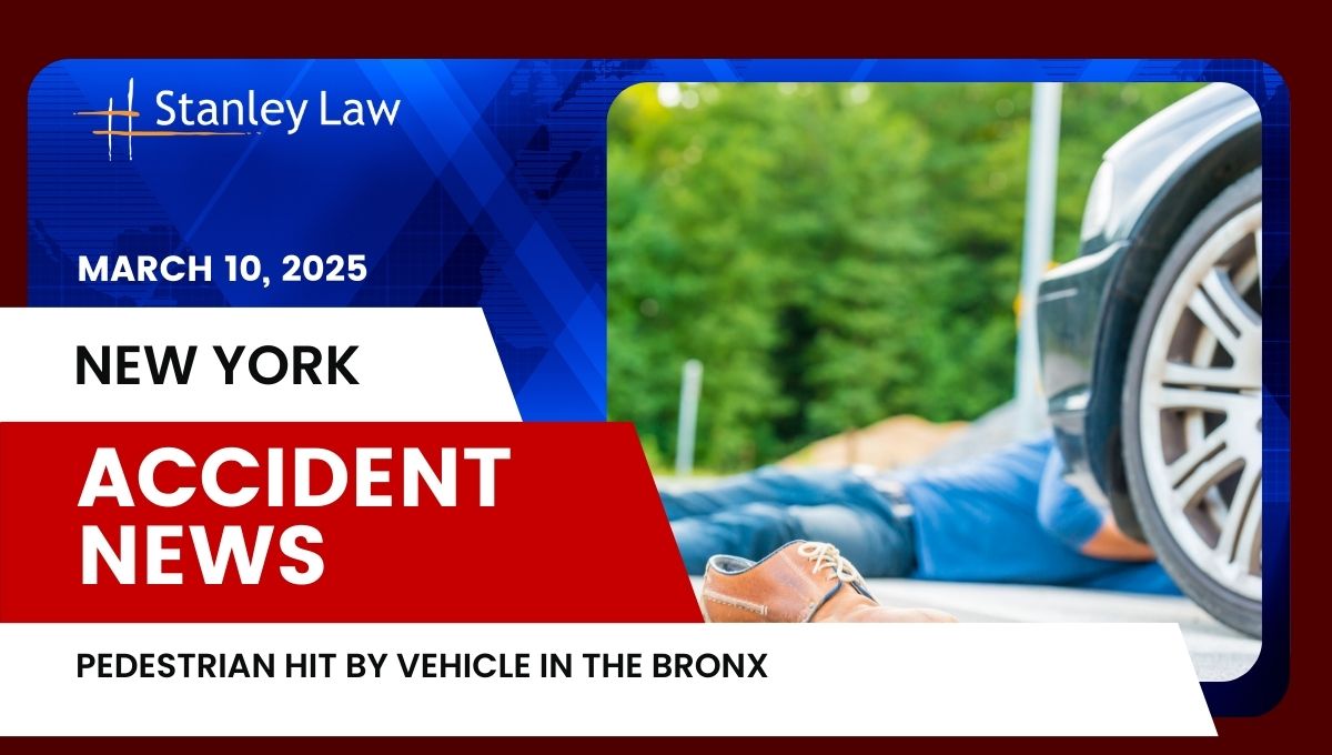 Pedestrian Hit by Vehicle in the Bronx, NY