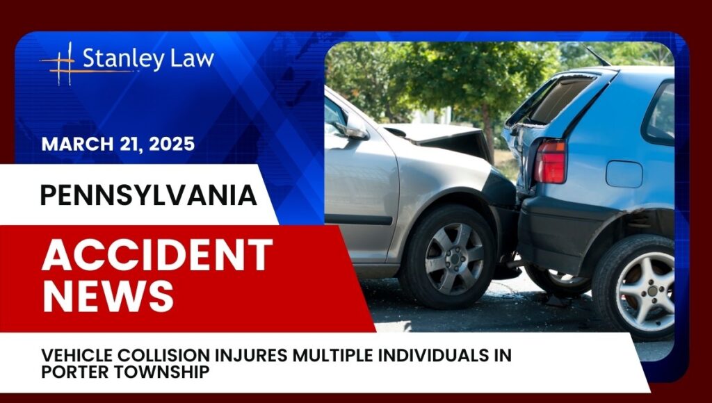 Vehicle Collision Injures Multiple Individuals in Porter Township, PA