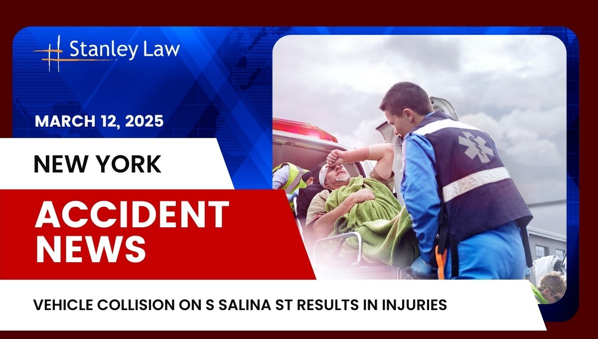 Vehicle Collision on S Salina St Results in Injuries, NY