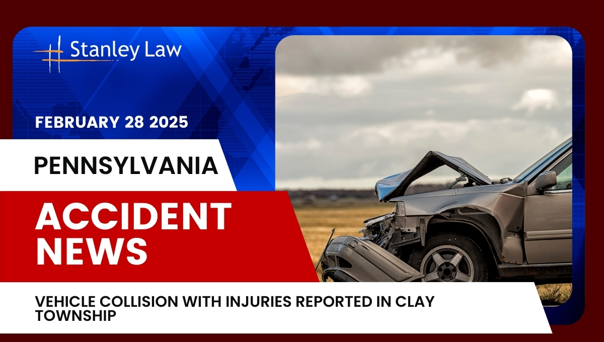 Vehicle Collision with Injuries Reported in Clay Township, PA