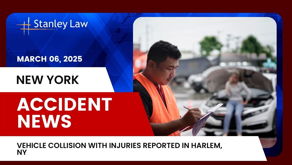 Vehicle Collision with Injuries Reported in Harlem