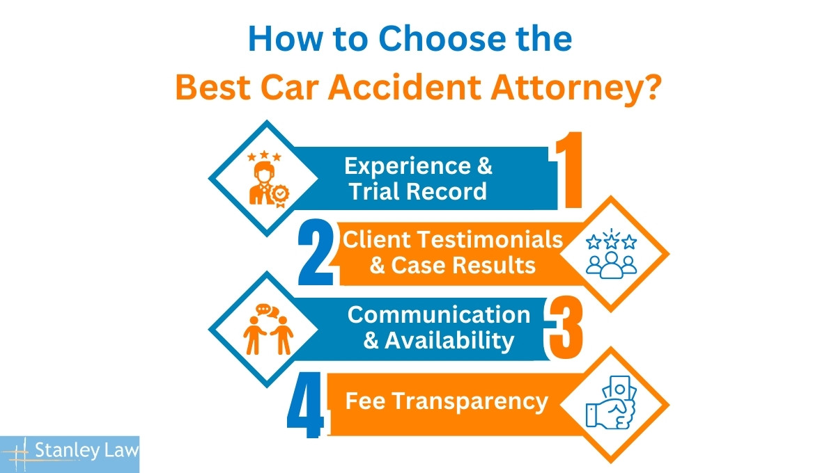 how to choose car accident attorney