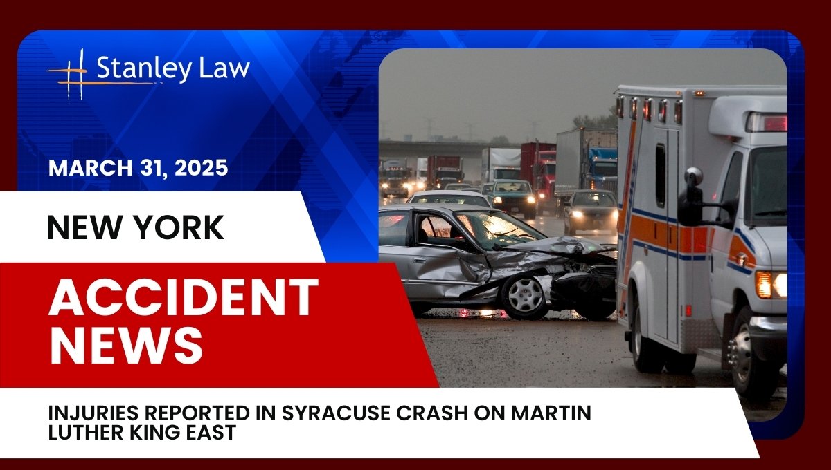 Injuries Reported in Syracuse Crash on Martin Luther King East