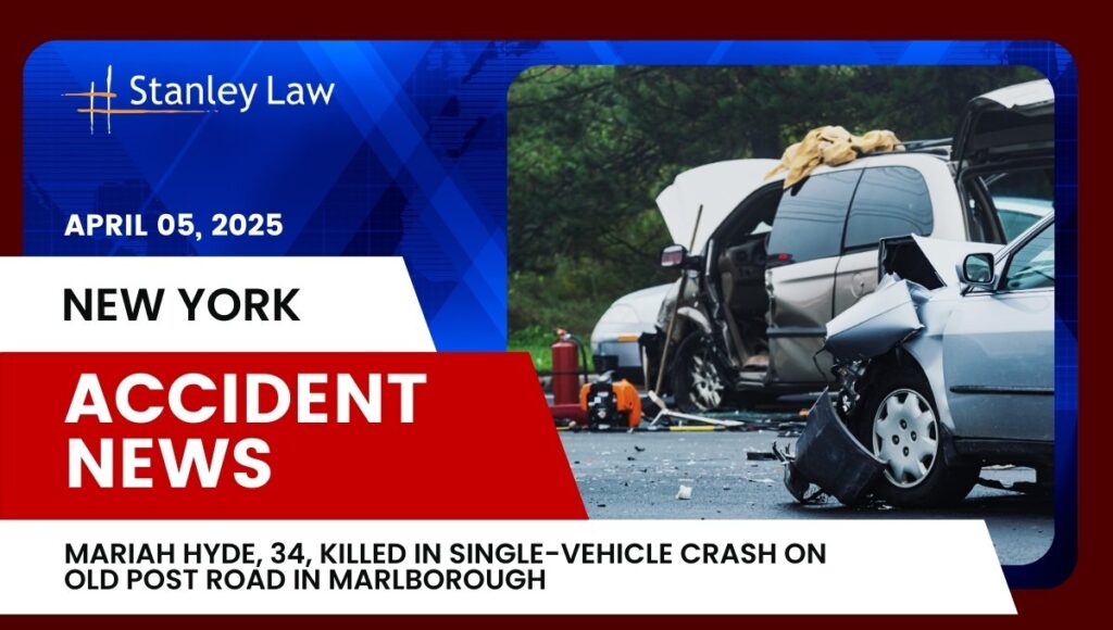 Mariah Hyde, 34, Killed in Single-Vehicle Crash on Old Post Road in Marlborough