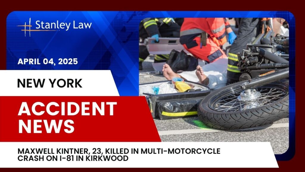 Maxwell Kintner 23 Killed in Multi Motorcycle Crash on I 81 in Kirkwood