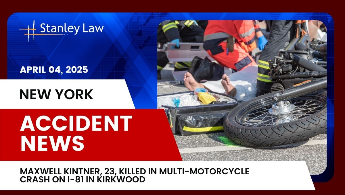 Maxwell Kintner 23 Killed in Multi Motorcycle Crash on I 81 in Kirkwood