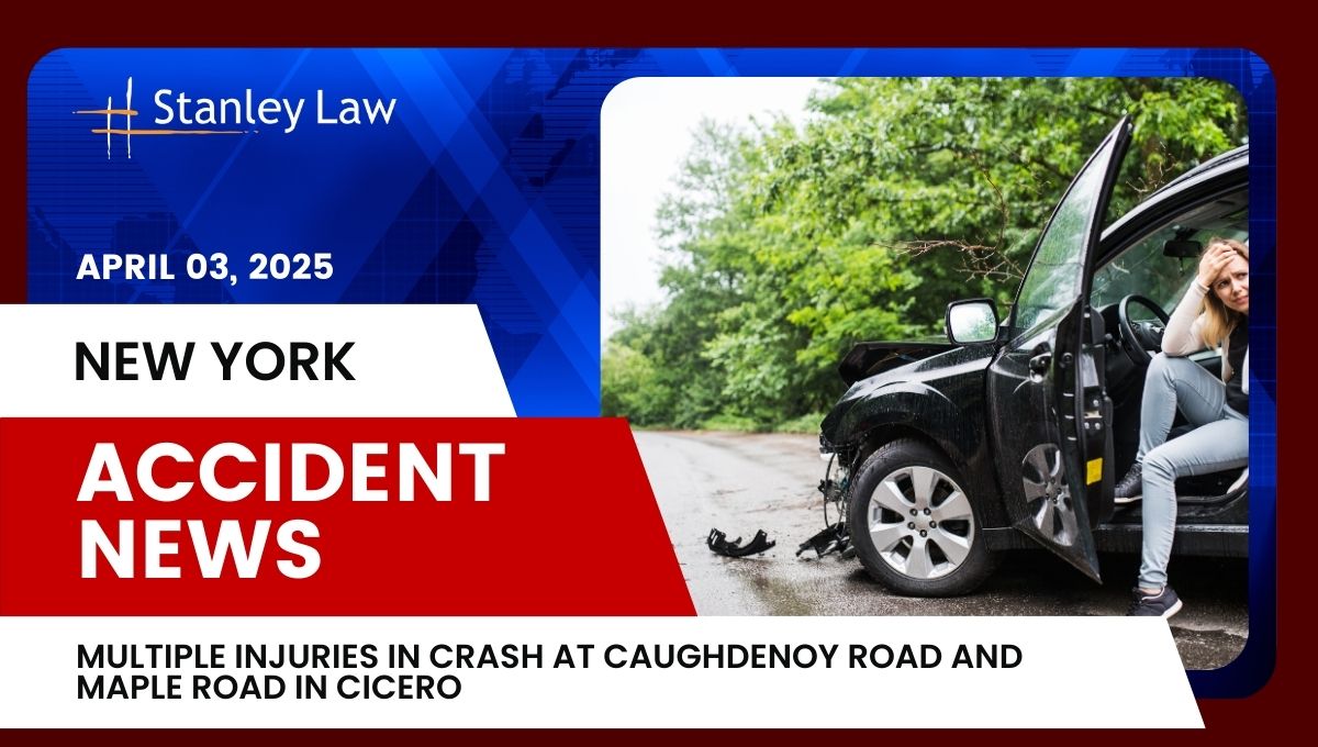 Multiple Injuries in Crash at Caughdenoy Road and Maple Road in Cicero