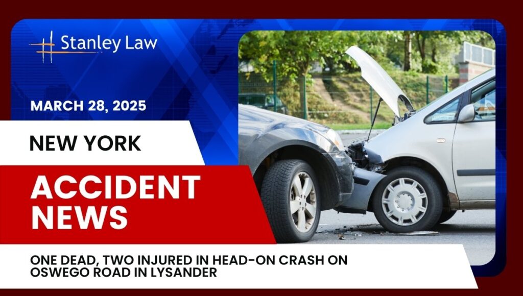 One Dead, Two Injured in Head-On Crash on Oswego Road in Lysander