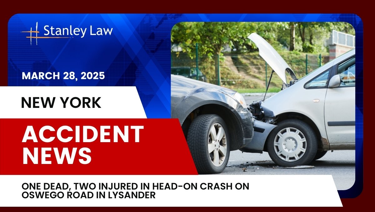 One Dead, Two Injured in Head-On Crash on Oswego Road in Lysander
