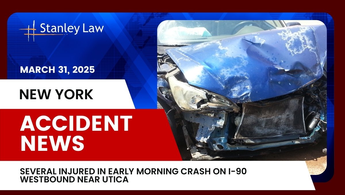 Several injured in Early Morning Crash on I 90 Westbound Near Utica