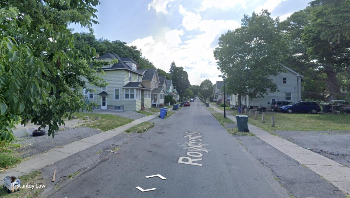 Rochester, NY - Serious Injury Incident Reported at Roycroft Dr & Carter St
