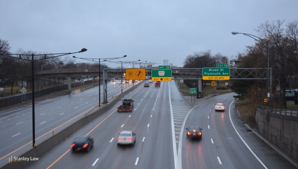 Rochester, NY - Minor Injuries Reported in Three-Vehicle Crash on I-490