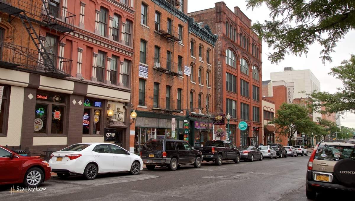 Syracuse, NY - Injuries Reported in Downtown Crash