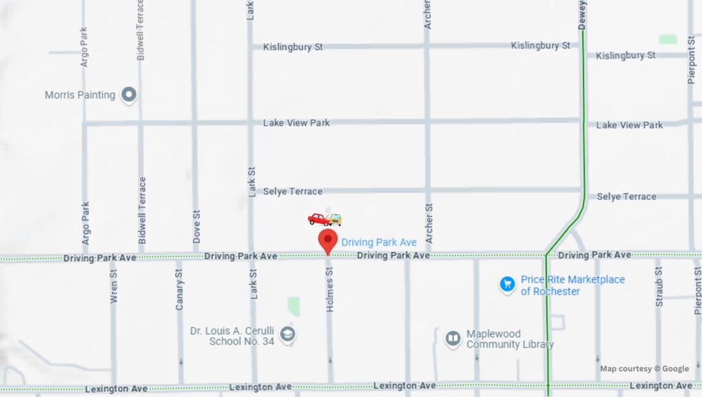 Rochester, NY – Injury Crash Reported on Driving Park Bridge