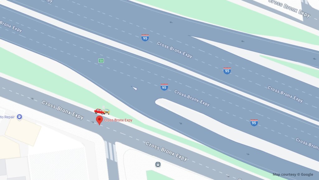 Bronx, NY - Inuries reported in Vehicle Collision on Cross Bronx Expressway