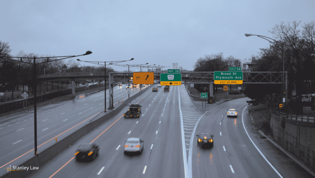 Multi-Vehicle Crash on I-490