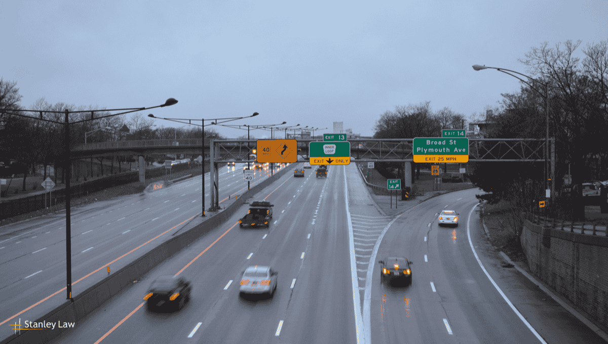 Multi-Vehicle Crash on I-490
