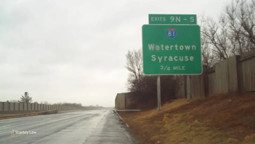 Cicero, NY - Traffic Accident Causes Injuries on I-481 South