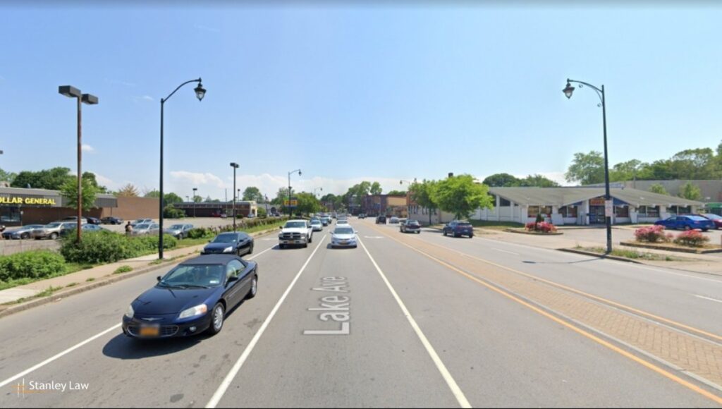 Rochester, NY - One Injured in Accident at Lake Ave and Ridgeway Ave
