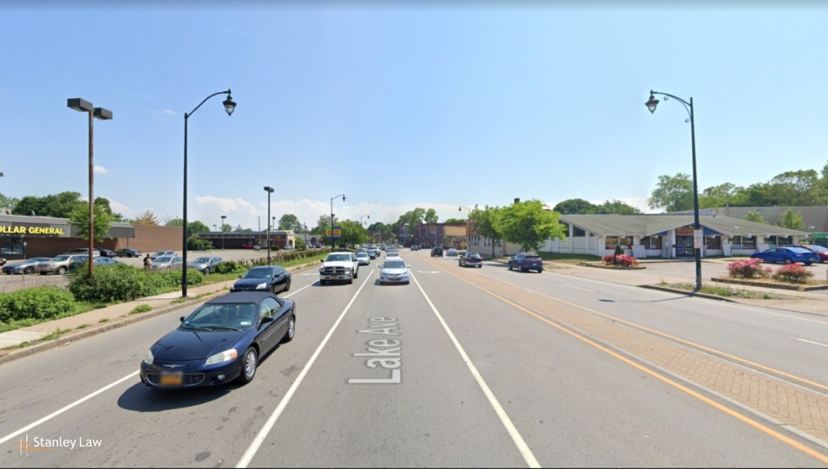Rochester, NY - One Injured in Accident at Lake Ave and Ridgeway Ave