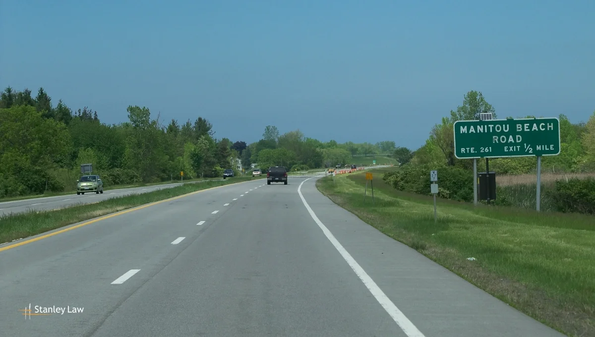 Greece, NY - Motor Vehicle Accident Causes Injury on Lake Ontario State Pkwy