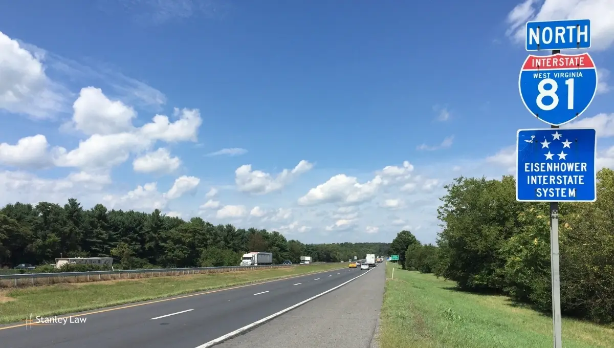Vehicle accident at I-81