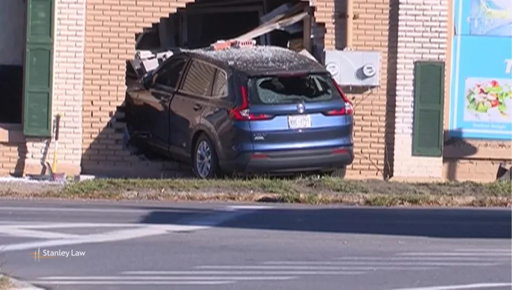 Car crashes into Watertown building
