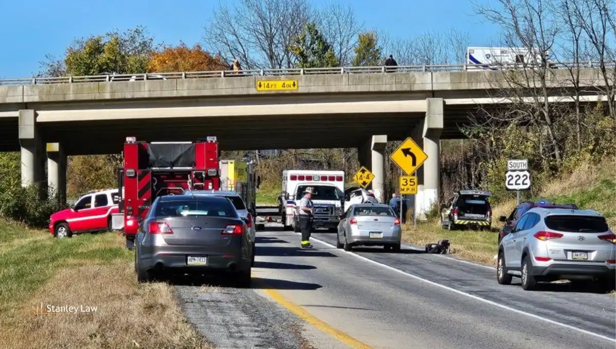 Fatal crash on Route 222