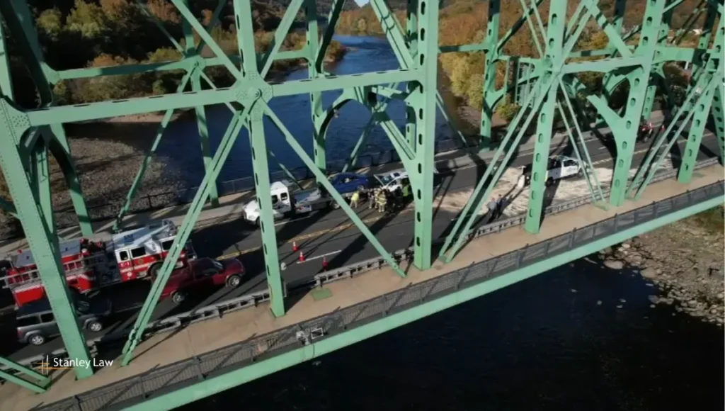 One injured in collision on Route 22