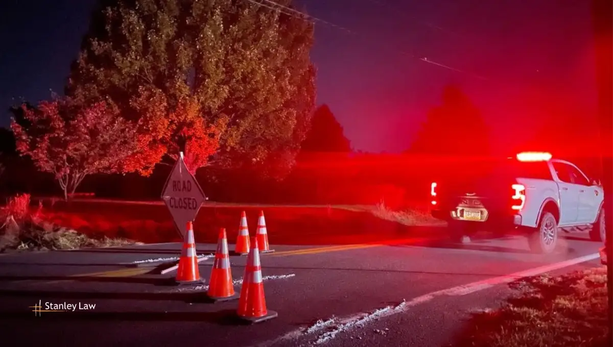 Passenger killed after truck hits telephone poles