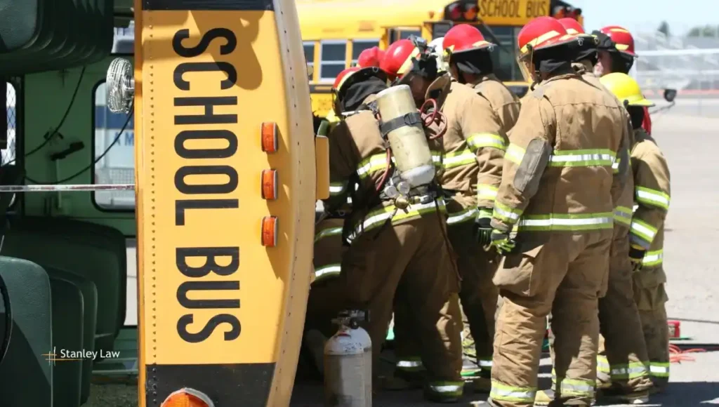SUV Collides with Whitney Point School Bus