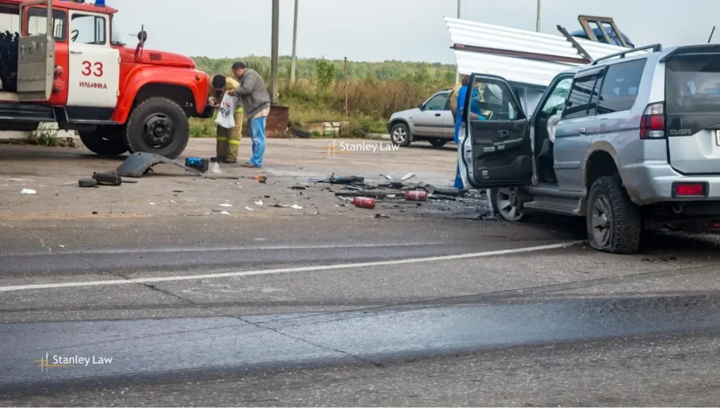 Two Injured in Two-Vehicle Crash