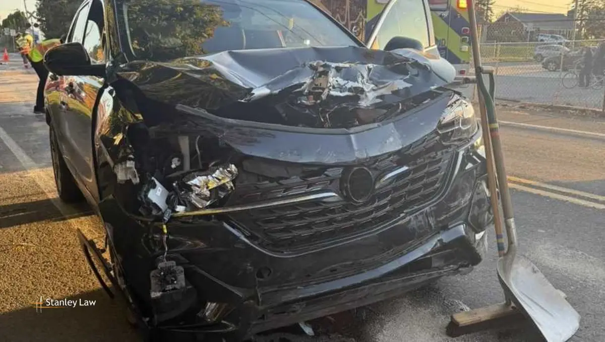 Two SUVs Collide, One Injured in Crash