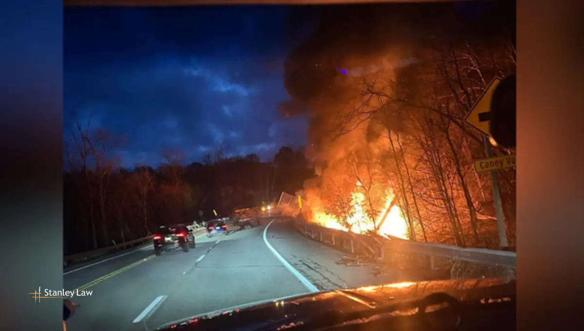 3 killed, 5 hospitalized after fiery Fayette County crash