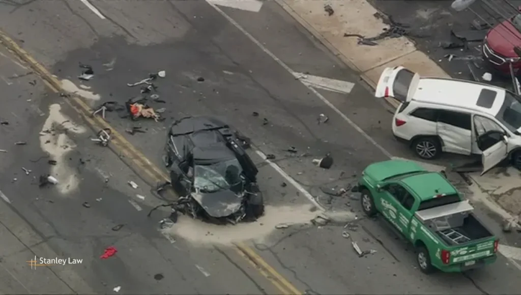 5 Injured in Multi-Vehicle Crash