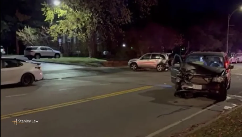 Chain-reaction crash at Rochester intersection