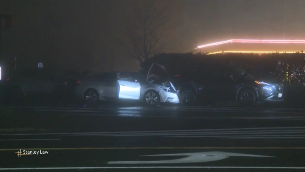 Charged with DWI after multi-vehicle crash