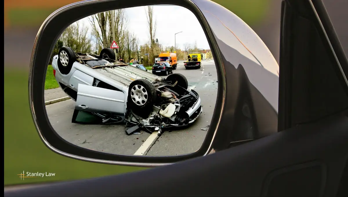 Couple in their 90s hospitalized after rollover crash on Collamer Road