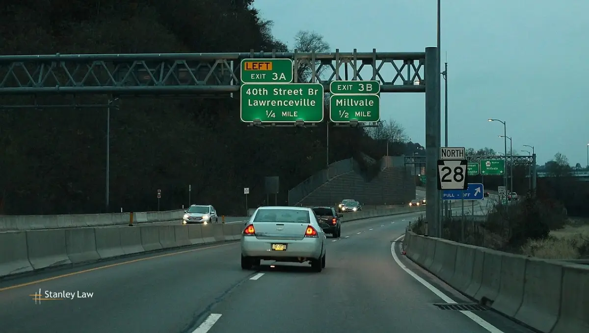 Crash near 31st Street Bridge in Pittsburgh