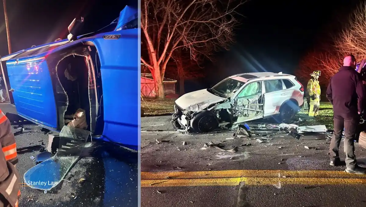 Firefighters cut person out of truck